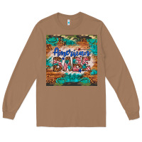 Toasted Coconut american babe Long Sleeve Tee - Artiststas