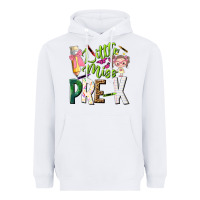 White little miss pre k Heavyweight Hoodie - NancyCooperArtShop