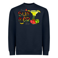 Navy sweet summer time Heavyweight Sweatshirt - CowhideDigitalArt