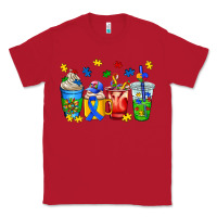 Red autism coffee cup Classic Tee - AdoDesignShop