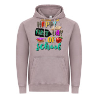 Vintage Zinc happy first day of school Vintage Hoodie - Zillion Design Studio