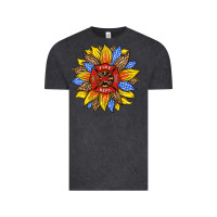 Vintage Black firefighter sunflower Vintage Tee - HRA Design Shop
