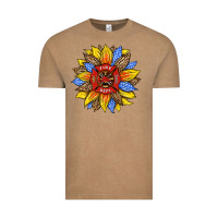 Vintage Coffee firefighter sunflower Vintage Tee - HRA Design Shop