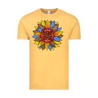 Firefighter Sunflower Vintage Tee | Teevron