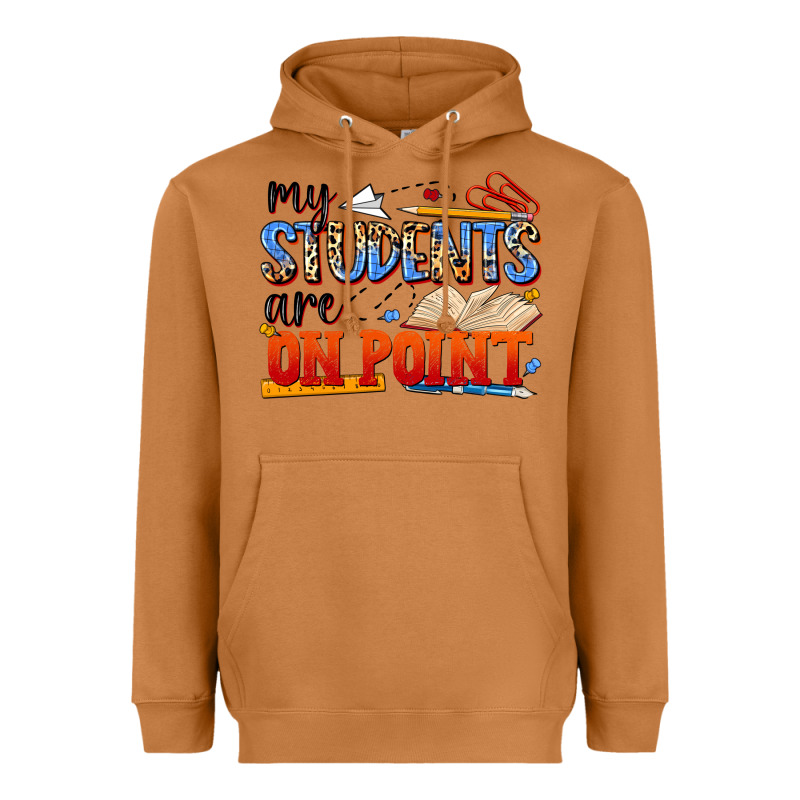 My Students Are On Point Heavyweight Hoodie by NancyCooperArtShop | Teevron