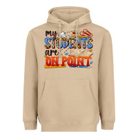 Mushroom my students are on point Heavyweight Hoodie - NancyCooperArtShop