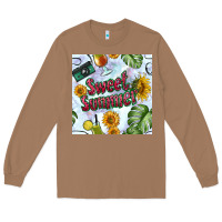 Toasted Coconut sweet summer seamless pattern Long Sleeve Tee - BundleAndBundleShop