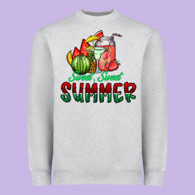 Sweet Sweet Summer Heavyweight Sweatshirt Designed By Cowhidedigitalart