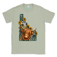 Matcha idaho map long haired cow Classic Tee - Jasminsmagicworld
