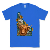 True Royal idaho map long haired cow Classic Tee - Jasminsmagicworld