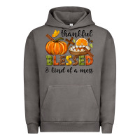 Pigment Tornado Thankful blessed and kind of a mess Urban Hoodie - NancyCooperArtShop