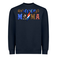 Navy american mama thunderbolt Heavyweight Sweatshirt - HRA Design Shop