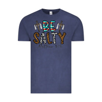 Vintage Denim be salty matthew 5. 13 Vintage Tee - CowhideDigitalArt