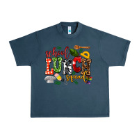 Midnight Navy school lunch squad Urban Heavy Tee - AdoDesignShop
