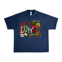 Navy school lunch squad Urban Heavy Tee - AdoDesignShop