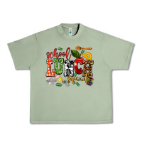 Oil Green school lunch squad Urban Heavy Tee - AdoDesignShop