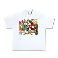White school lunch squad Urban Heavy Tee - AdoDesignShop