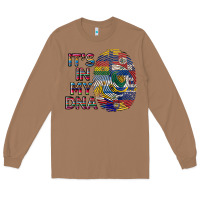 Toasted Coconut it's in my dna Long Sleeve Tee - BundleAndBundleShop