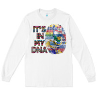 White it's in my dna Long Sleeve Tee - BundleAndBundleShop