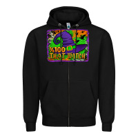Black Witch's Hat 100 That Witch Zipper Hoodie - Jasminsmagicworld