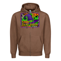 Chestnut Witch's Hat 100 That Witch Zipper Hoodie - Jasminsmagicworld