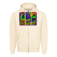 Sandshell Witch's Hat 100 That Witch Zipper Hoodie - Jasminsmagicworld