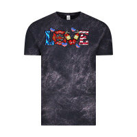 Cloud Black firefighter love Vintage Tee - HRA Design Shop