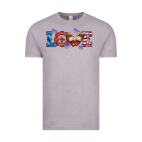 Vintage Zinc firefighter love Vintage Tee - HRA Design Shop