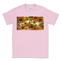 Bubblegum Pink juneteenth sunflower's licence plate template Classic Tee - Artiststas