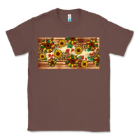 Chestnut juneteenth sunflower's licence plate template Classic Tee - Artiststas