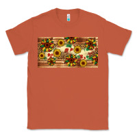 Copper juneteenth sunflower's licence plate template Classic Tee - Artiststas