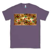 Lavender juneteenth sunflower's licence plate template Classic Tee - Artiststas