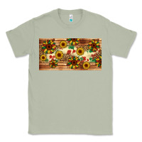 Matcha juneteenth sunflower's licence plate template Classic Tee - Artiststas