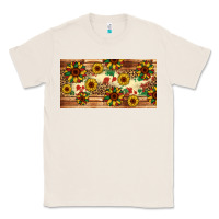Natural juneteenth sunflower's licence plate template Classic Tee - Artiststas