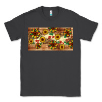 Smoke juneteenth sunflower's licence plate template Classic Tee - Artiststas