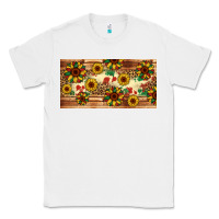 White juneteenth sunflower's licence plate template Classic Tee - Artiststas