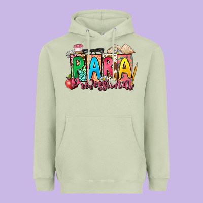 Para Professional Heavyweight Hoodie Designed By Nancycooperartshop