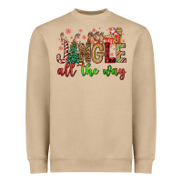 Jingle All The Way Heavyweight Sweatshirt | Teevron