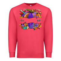 Cardinal halloween nurse pumpkin custom name Premium Sweatshirt - NancyCooperArtShop