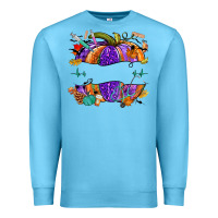 Halloween Nurse Pumpkin Custom Name Premium Sweatshirt | Teevron
