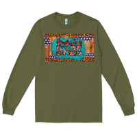 Army Green american babe Long Sleeve Tee - Artiststas