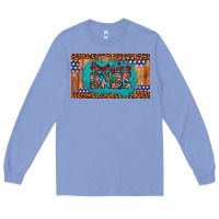 Colony Blue american babe Long Sleeve Tee - Artiststas