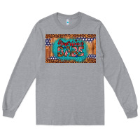 Heather Grey american babe Long Sleeve Tee - Artiststas