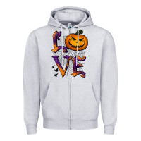 Love Halloween Zipper Hoodie | Teevron