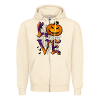 Sandshell Love Halloween Zipper Hoodie - Jasminsmagicworld