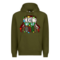 Army Green oh fudge christmas story Premium Hoodie - Jasminsmagicworld
