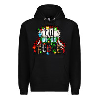Black oh fudge christmas story Premium Hoodie - Jasminsmagicworld