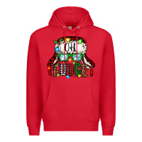 Red oh fudge christmas story Premium Hoodie - Jasminsmagicworld