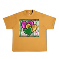 Peanut Butter mardi gras heart Urban Heavy Tee - BarkalooDesign