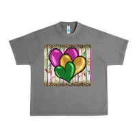 Tornado mardi gras heart Urban Heavy Tee - BarkalooDesign